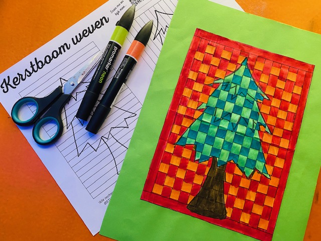 Studio Jocelyn - Kerstboom weefproject