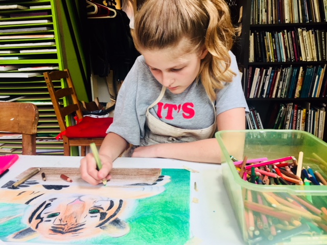 Studio Jocelyn - portret in de Online Tekenstudio