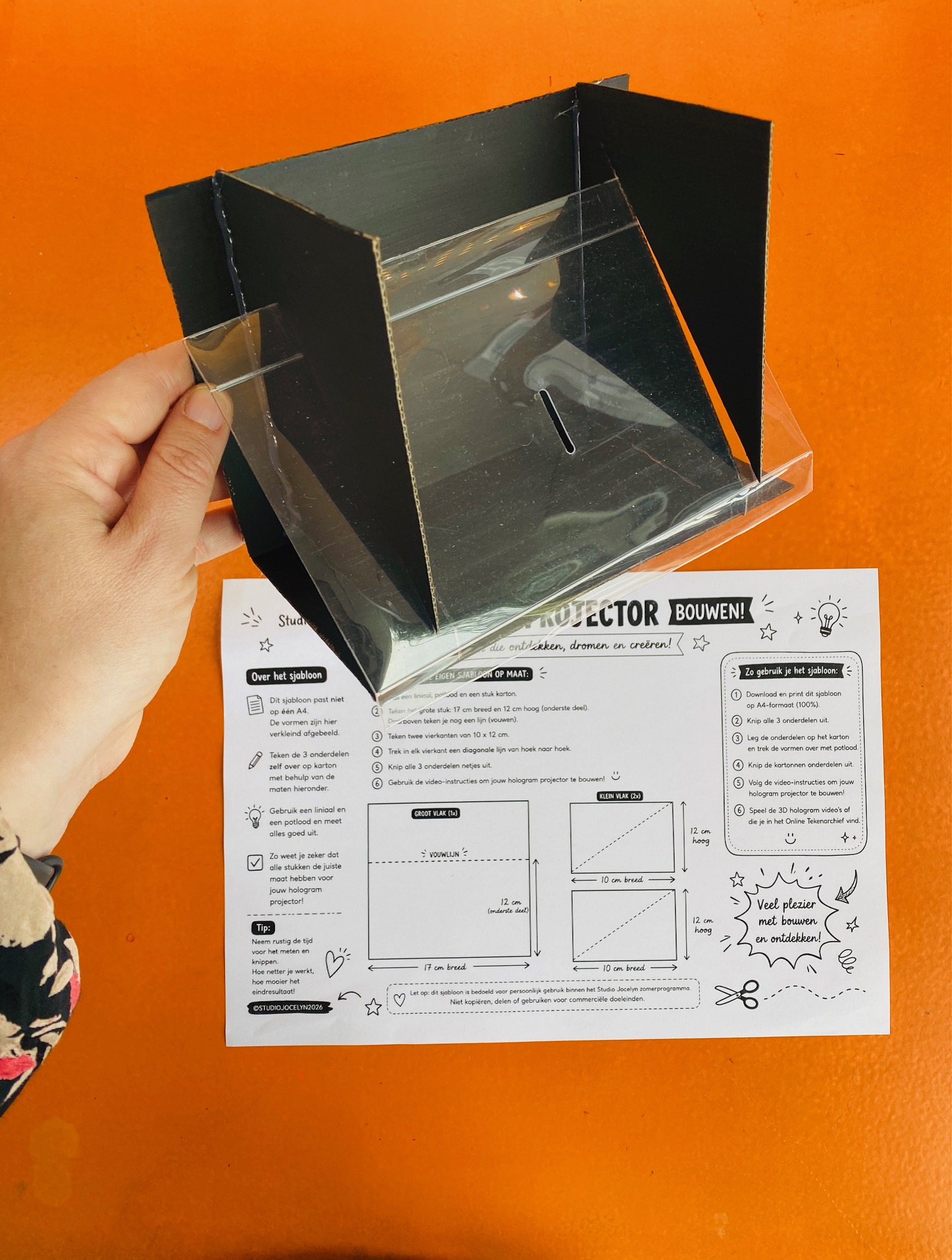 Hologram Projector bouwen 